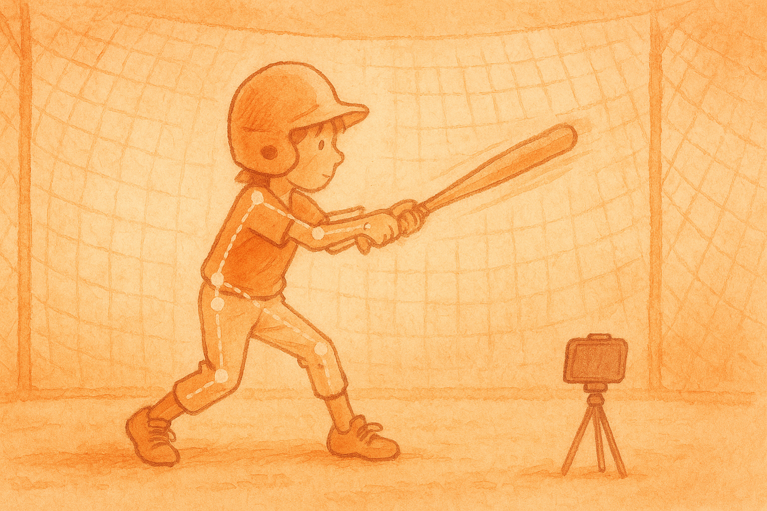 The AI Baseball Swing Counter: Prop a Phone at the Cage and Count Every Cut