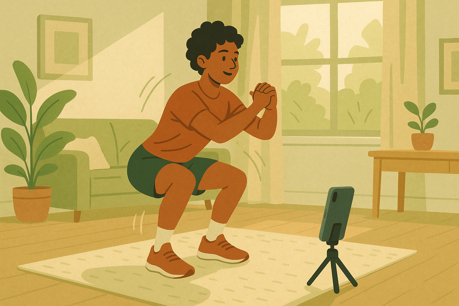 The AI Rep Counter: Point Your Camera at Yourself and Just Work Out